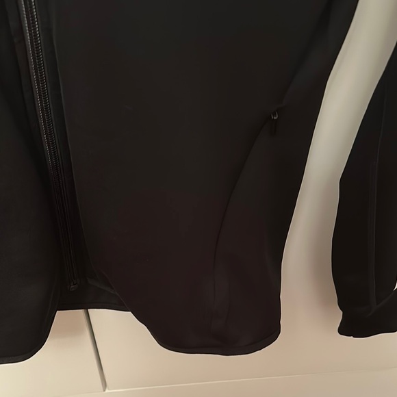 Adidas Black Jacket with White Accents - Picture 4 of 6